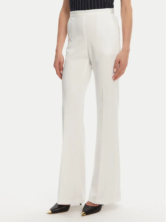 Imperial Παντελόνι Palazzo · Εκρού · Regular Fit