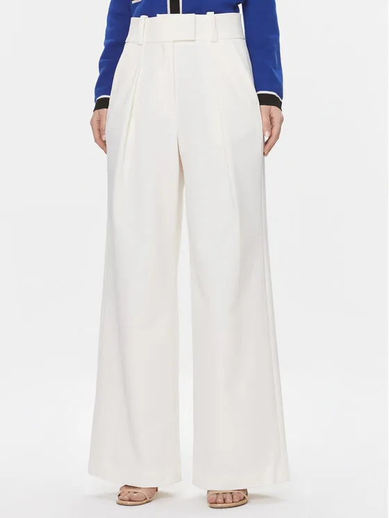 IVY OAK Παντελόνι υφασμάτινο · Εκρού · Regular Fit