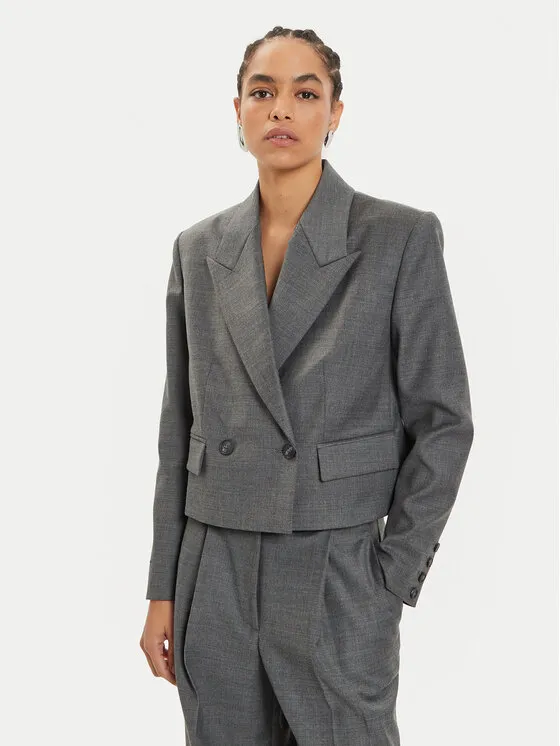 IVY OAK Σακάκι · Γκρι · Relaxed Fit