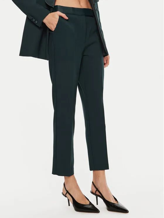 IVY OAK Παντελόνι υφασμάτινο · Πράσινο · Regular Fit