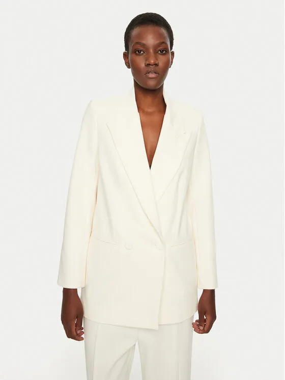 IVY OAK Σακάκι · Εκρού · Regular Fit
