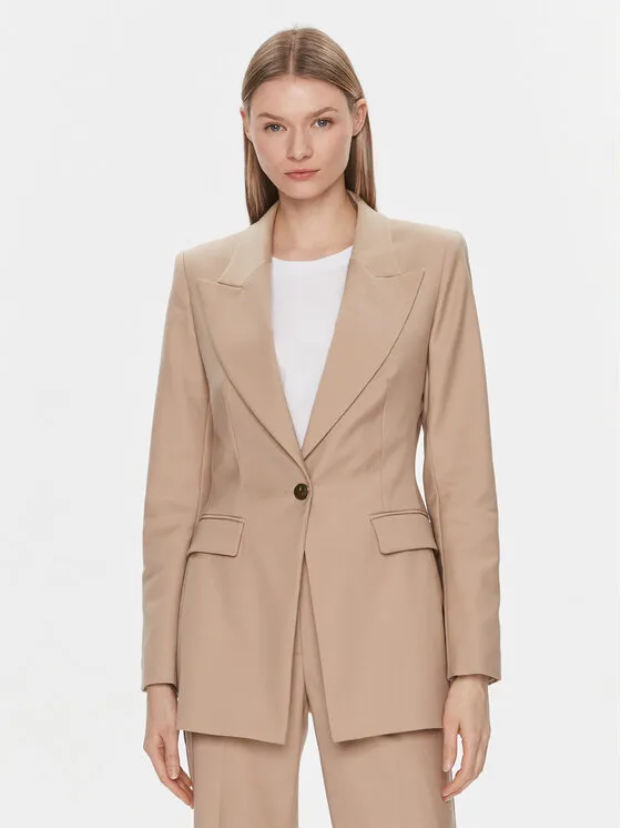 IVY OAK Σακάκι · Μπεζ · Regular Fit