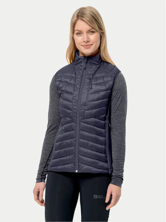 Jack Wolfskin Αμάνικο Μπουφάν · Γκρι