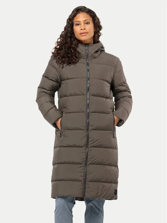 Jack Wolfskin Μπουφάν πουπουλένιο · Καφέ
