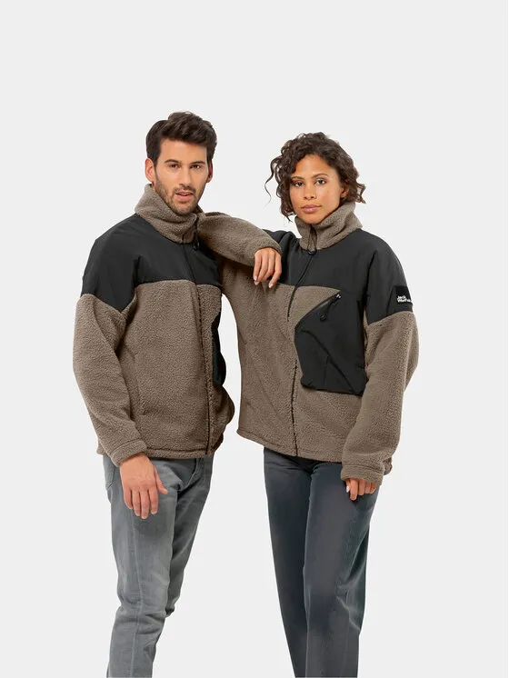 Jack Wolfskin Fleece · Καφέ