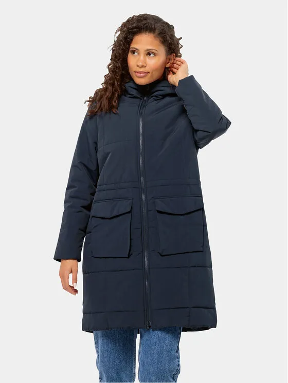 Jack Wolfskin Μπουφάν χειμωνιάτικο · Σκούρο μπλε