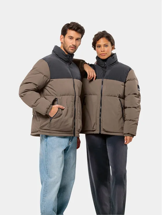 Jack Wolfskin Μπουφάν πουπουλένιο · Καφέ