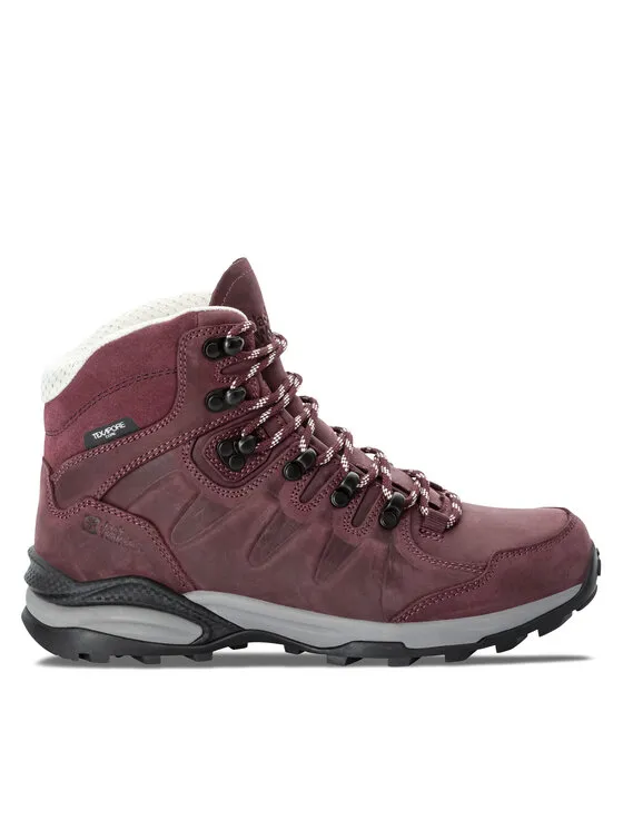 Jack Wolfskin Παπούτσια πεζοπορίας · Refugio Prime Texapore Mid W 4059701 · Μπορντό