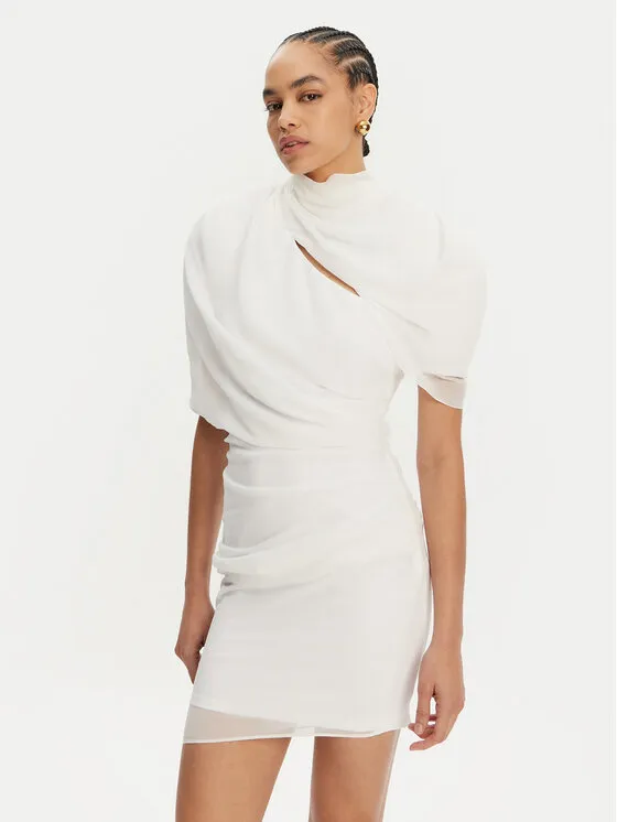 JACQUEMUS Φόρεμα κοκτέιλ · Λευκό · Mini