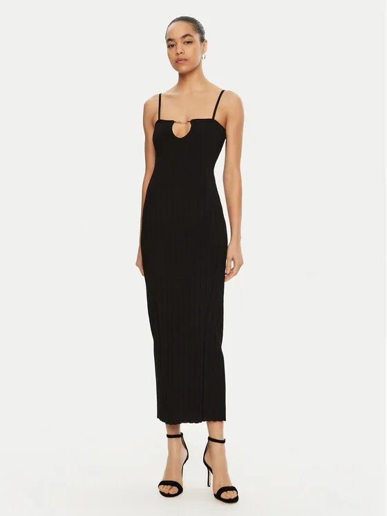 JACQUEMUS Φόρεμα υφασμάτινο · Μαύρο · Midi