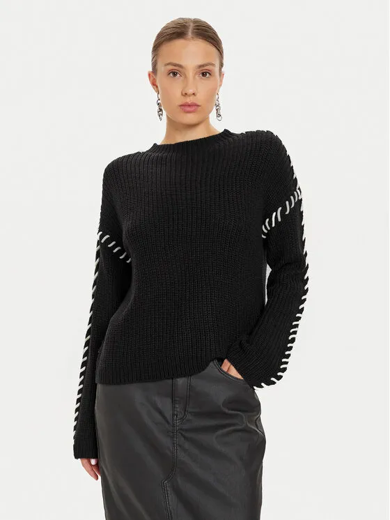 JDY Πουλόβερ · Μαύρο · Regular Fit