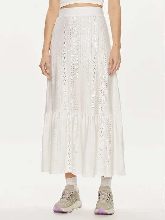 JDY Φούστα maxi · Λευκό · Maxi