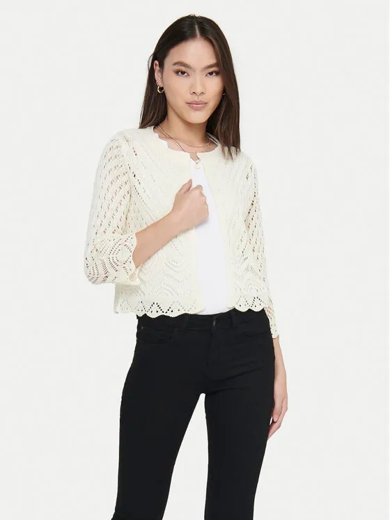 JDY Ζακέτα · Εκρού · Regular Fit