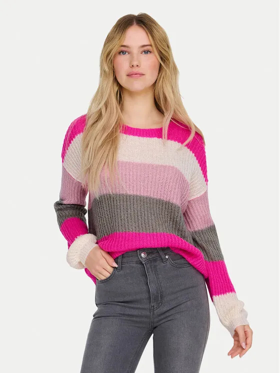 JDY Πουλόβερ · Ροζ · Regular Fit