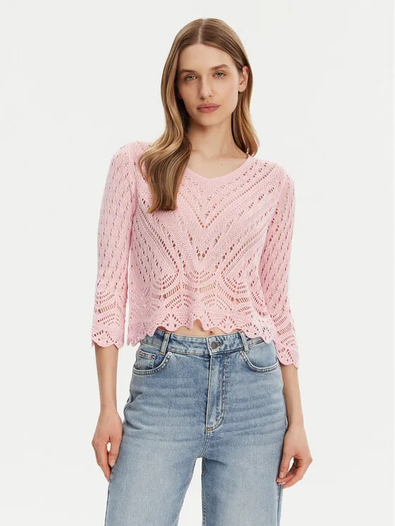 JDY Πουλόβερ · Ροζ · Regular Fit