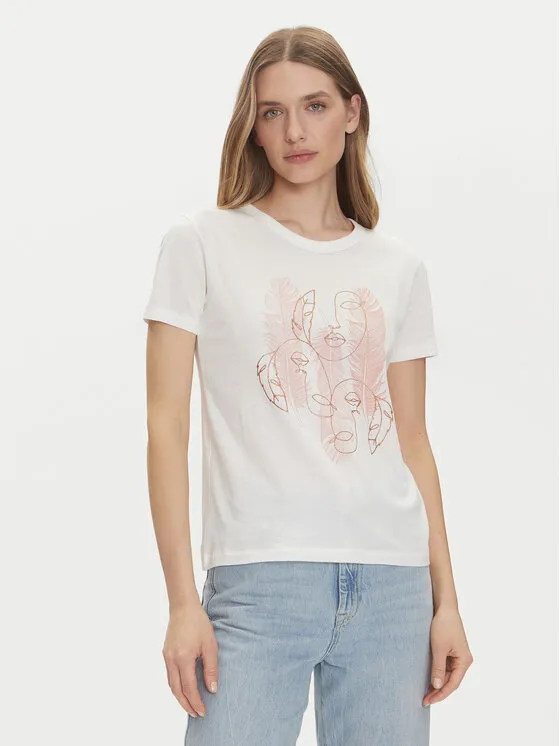 JDY T-Shirt · Λευκό