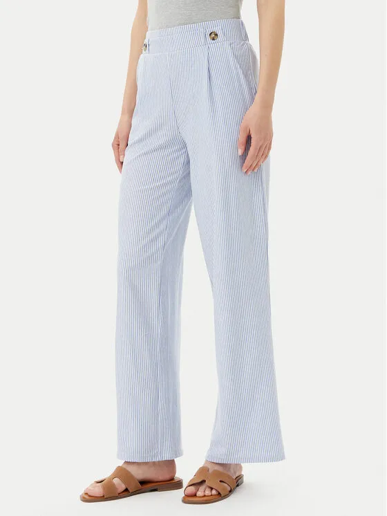 JDY Παντελόνι υφασμάτινο · Μπλε · Regular Fit