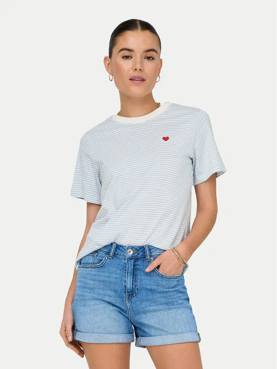 JDY T-Shirt · Γαλάζιο