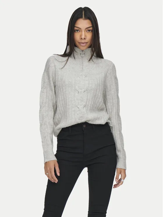 JDY Πουλόβερ · Γκρι · Regular Fit