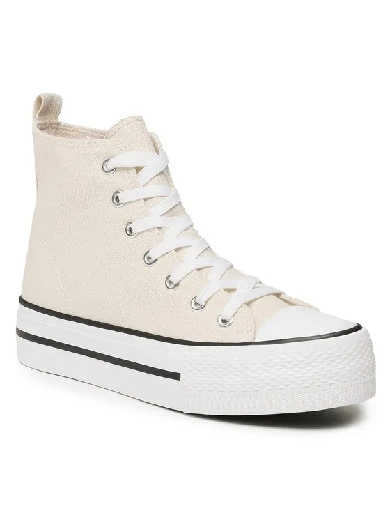 Sneakers · Μπεζ