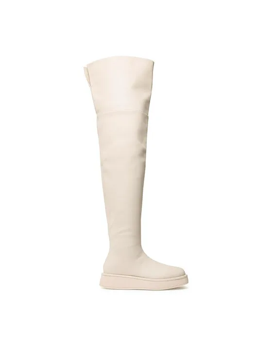 Μπότες πάνω από το γόνατο · Μπεζ