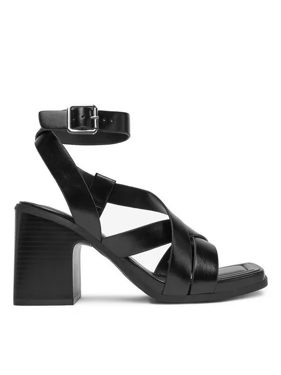 Σανδάλια · Μαύρο · 9 cm