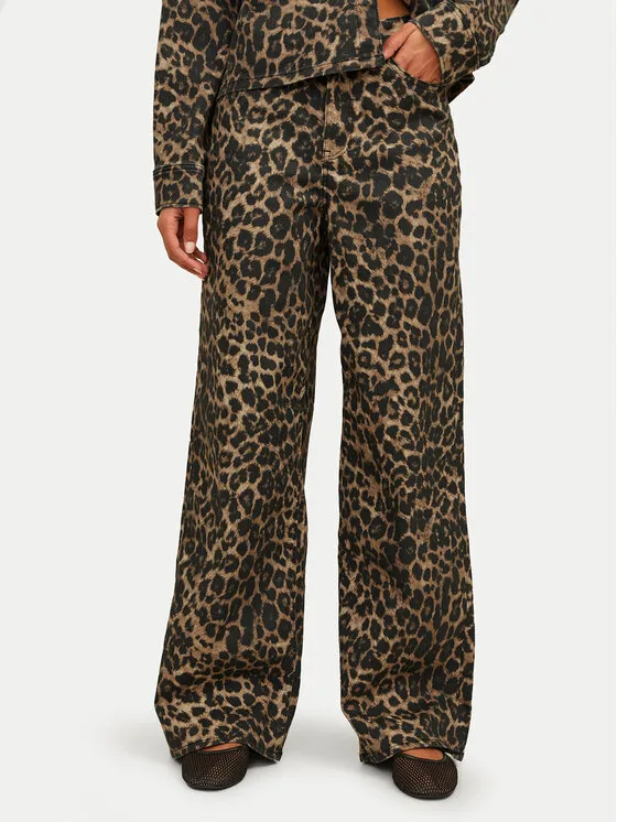 JJXX Παντελόνι υφασμάτινο · Καφέ · Regular Fit