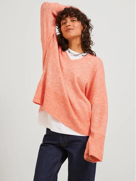 JJXX Πουλόβερ · Πορτοκαλί · Regular Fit