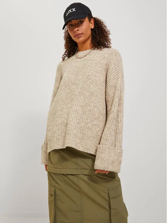 JJXX Πουλόβερ · Μπεζ · Relaxed Fit