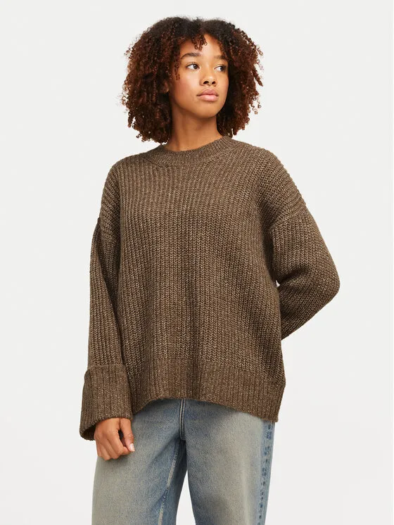 JJXX Πουλόβερ · Καφέ · Relaxed Fit