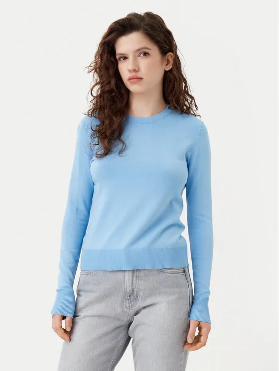 JJXX Πουλόβερ · Μπλε · Slim Fit