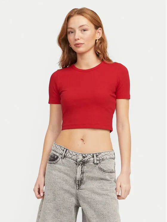 JJXX T-Shirt · Κόκκινο