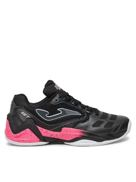 Joma Παπούτσια Τένις Set TSELW2401C Μαύρο