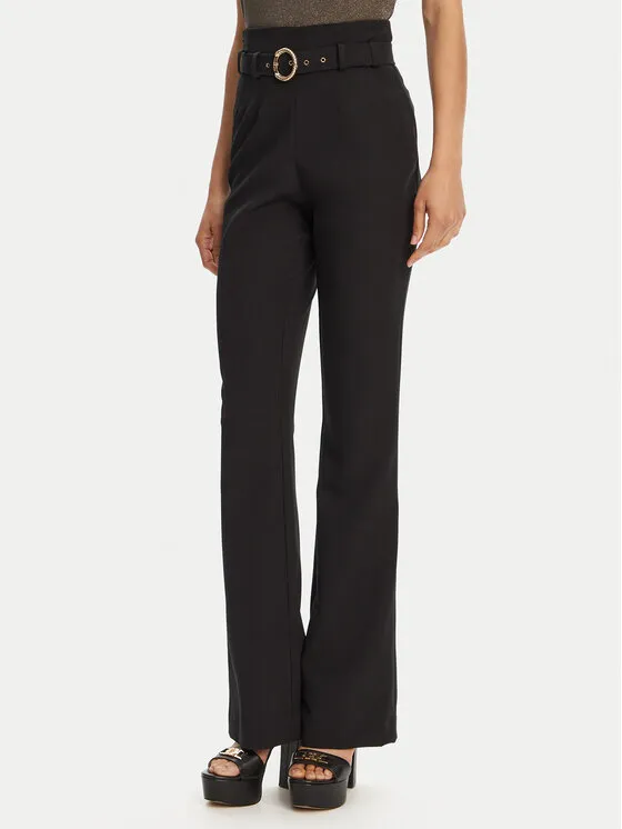 Just Cavalli Παντελόνι υφασμάτινο · Μαύρο · Slim Fit
