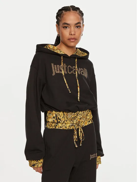 Just Cavalli Μπλούζα · Μαύρο · Regular Fit