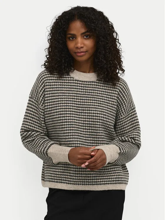 Kaffe Πουλόβερ · Μπεζ · Relaxed Fit
