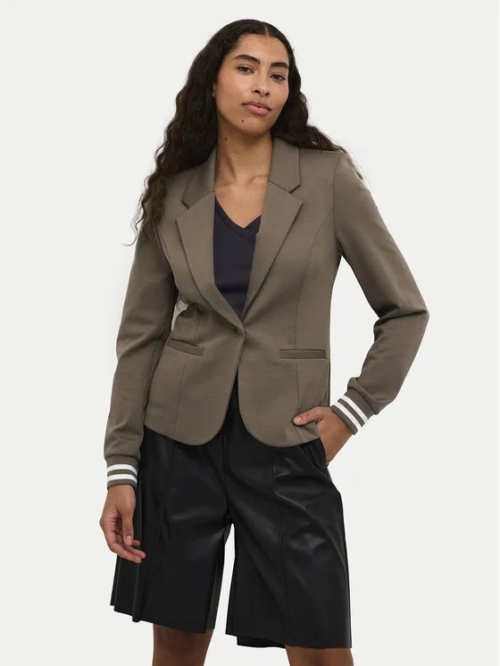 Kaffe Σακάκι · Καφέ · Regular Fit