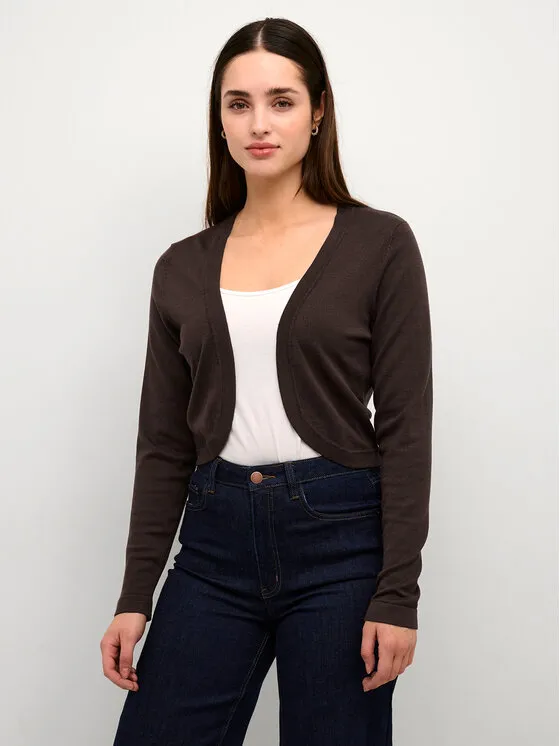 Kaffe Μπολερό · Καφέ · Regular Fit
