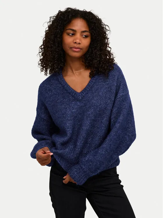 Kaffe Πουλόβερ · Μπλε · Relaxed Fit