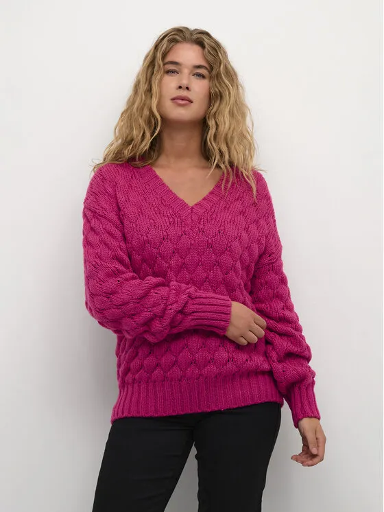 Kaffe Πουλόβερ · Ροζ · Relaxed Fit