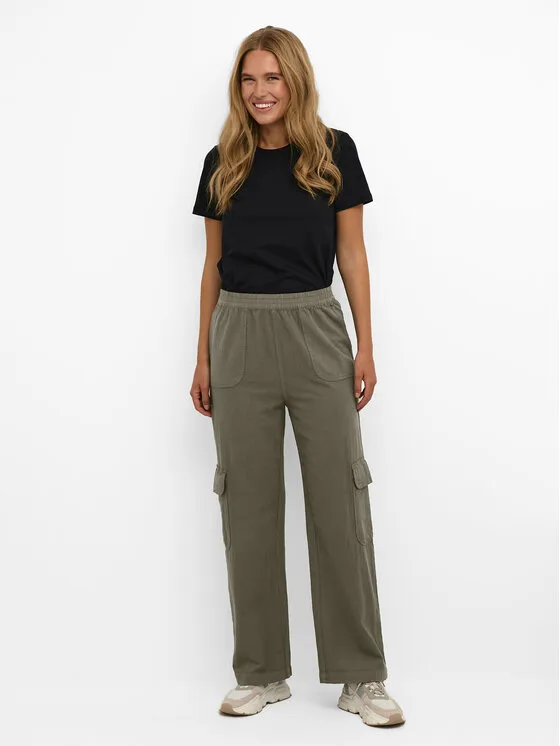 Kaffe Παντελόνι υφασμάτινο · Πράσινο · Regular Fit