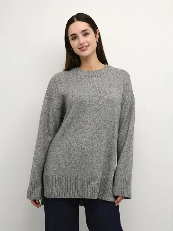 Kaffe Πουλόβερ · Γκρι · Oversize
