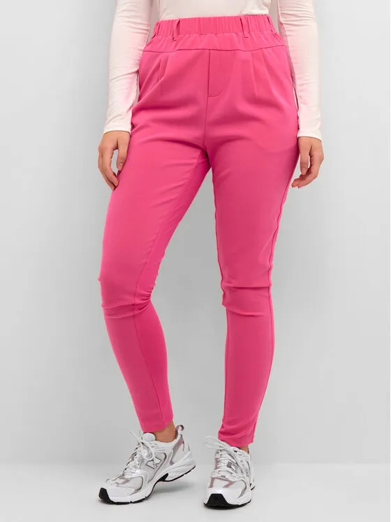 Kaffe Παντελόνι υφασμάτινο · Ροζ · Regular Fit