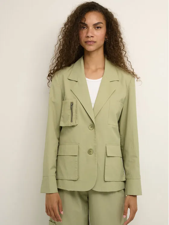 Karen by Simonsen Σακάκι · Πράσινο · Regular Fit