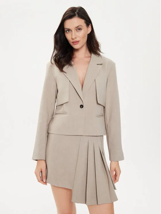Karen by Simonsen Σακάκι · Γκρι · Relaxed Fit