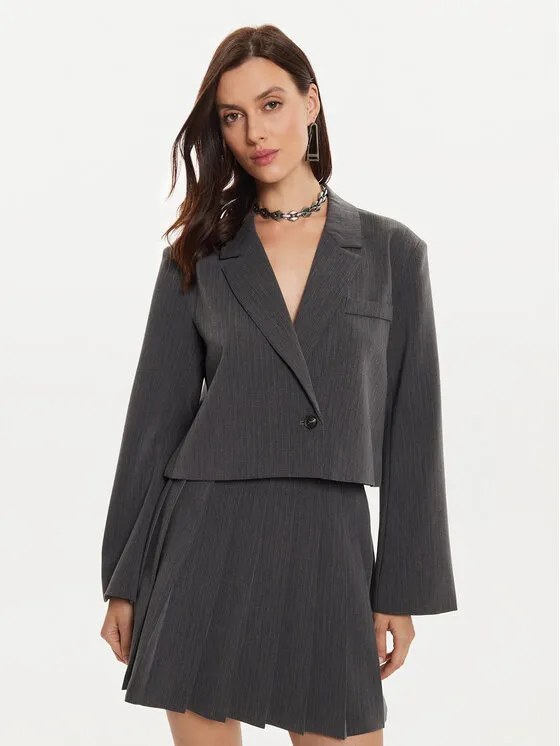 Karen by Simonsen Σακάκι · Γκρι · Relaxed Fit