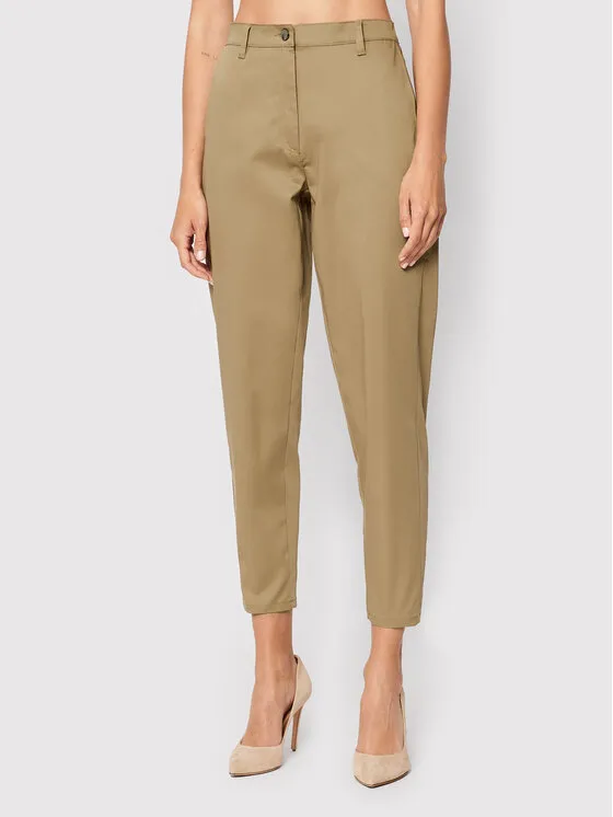 Karen by Simonsen Παντελόνι υφασμάτινο · Καφέ · Regular Fit