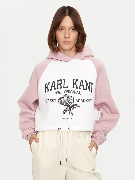 Karl Kani Μπλούζα · Ροζ · Relaxed Fit