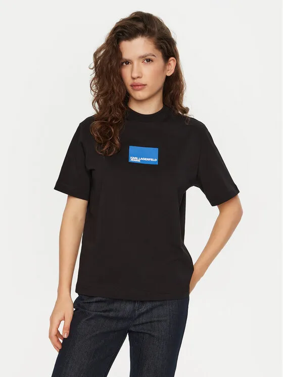 Karl Lagerfeld Jeans T-Shirt · Μαύρο