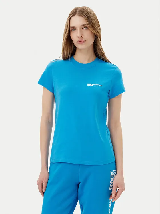 Karl Lagerfeld Jeans T-Shirt · Μπλε